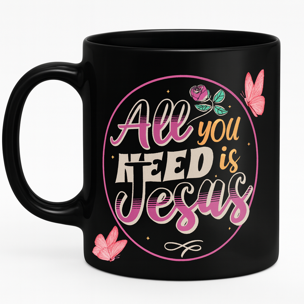 All You Need is Jesus - Magic Heat Changing Mug