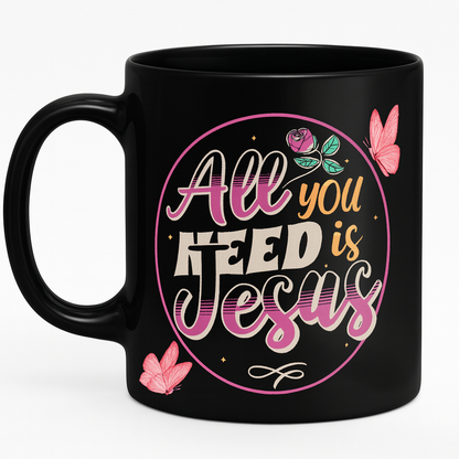All You Need is Jesus - Magic Heat Changing Mug